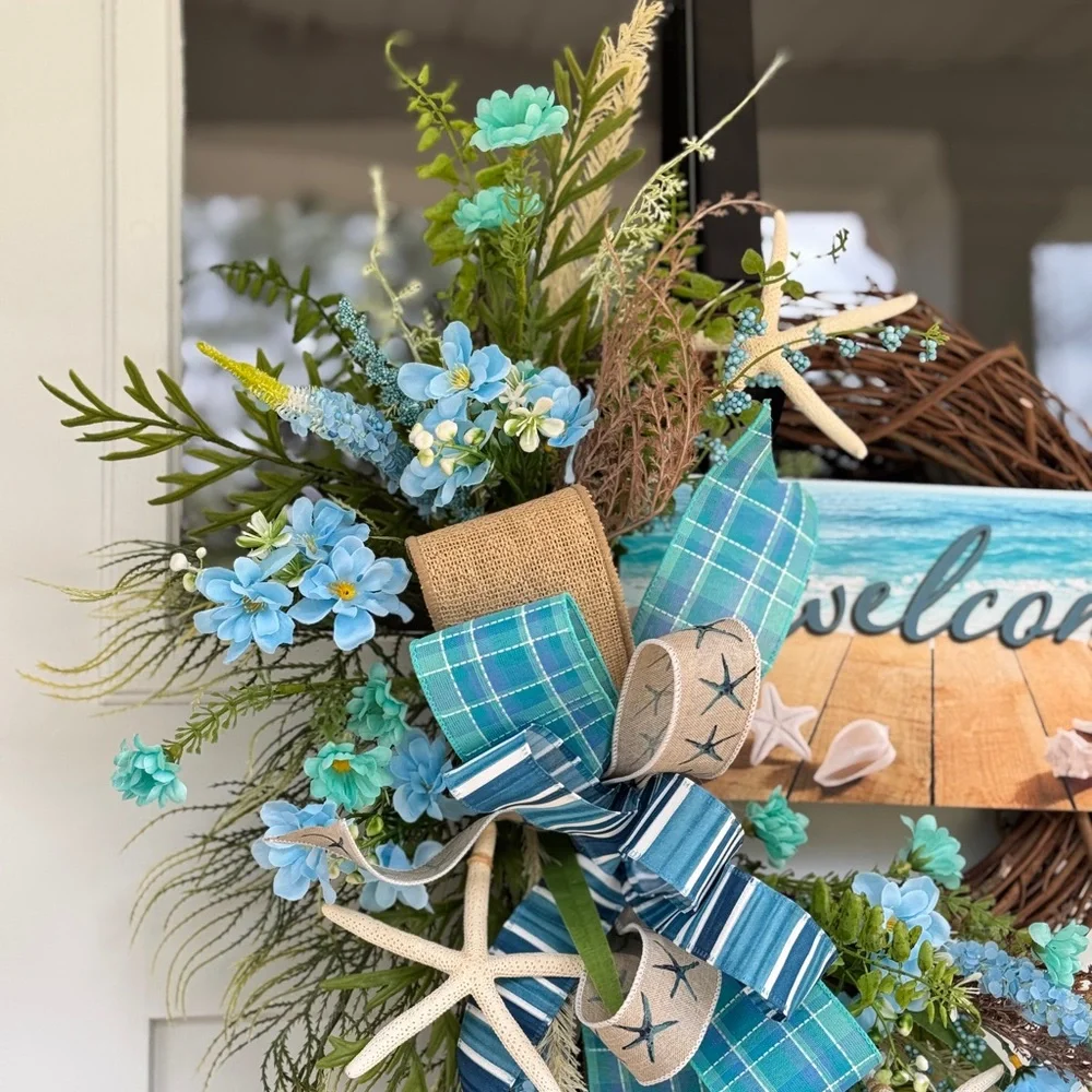 Coastal Welcome Wreath